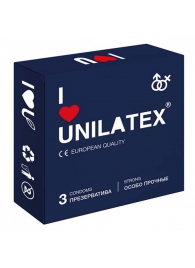 Ультрапрочные презервативы Unilatex Extra Strong - 3 шт. - Unilatex - купить с доставкой в Великом Новгороде