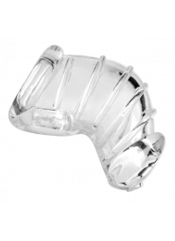 Насадка для ограничения эрекции Detained Soft Body Chastity Cage - XR Brands - купить с доставкой в Великом Новгороде