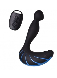 Чёрно-синий массажер простаты Erotist Third - Erotist Adult Toys - в Великом Новгороде купить с доставкой