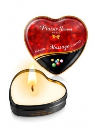 Массажная свеча с ароматом бубль-гума Bougie Massage Candle - 35 мл. - Plaisir Secret - купить с доставкой в Великом Новгороде