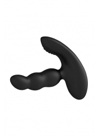 Черный силиконовый стимулятор простаты Levett Nitoc с пультом ДУ - Levett - в Великом Новгороде купить с доставкой