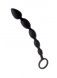 Черная анальная цепочка A-toys - 27,6 см. - A-toys в Великом Новгороде Черная анальная цепочка A-toys - 27,6 см. - A-toys