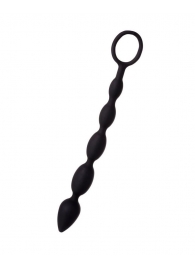 Черная анальная цепочка A-toys - 27,6 см. - A-toys в Великом Новгороде Черная анальная цепочка A-toys - 27,6 см. - A-toys