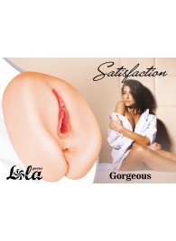 Мастурбатор с 2 тоннелями Satisfaction Gorgeous - Lola Games - в Великом Новгороде купить с доставкой