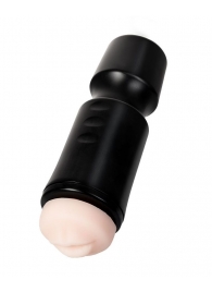 Мастурбатор-ротик A-Toys в черной колбе - A-toys - в Великом Новгороде купить с доставкой