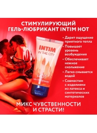 Стимулирующий гель-лубрикант Intim Hot - 60 гр. - Биоритм - купить с доставкой в Великом Новгороде