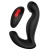 Черный вибромассажер простаты SWIRLING P-PLEASER - Dream Toys - в Великом Новгороде купить с доставкой