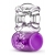 Фиолетовое эрекционное виброкольцо Pleaser Rechargeable C-Ring - Blush Novelties - в Великом Новгороде купить с доставкой