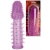 Фиолетовая насадка, удлиняющая половой член - 13,5 см. - Toyfa Basic - в Великом Новгороде купить с доставкой