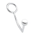 Кольцо на пенис с анальным стимулятором Stainless Steel Anal Hook   Cock Ring - BlueLine - в Великом Новгороде купить с доставкой