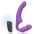 Фиолетовый безремневой страпон Straples Strap-On Dildo - Erokay - купить с доставкой в Великом Новгороде