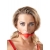 Силиконовый кляп-шар на чёрных ремешках Red Gag silicone - Orion - купить с доставкой в Великом Новгороде