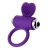 Фиолетовое виброкольцо с ресничками JOS PERY - JOS - в Великом Новгороде купить с доставкой