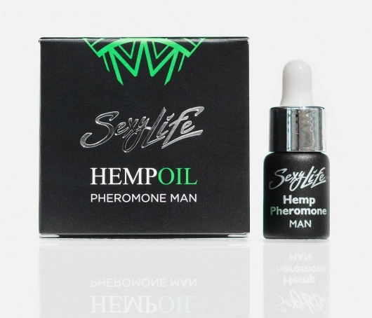 Мужские духи с феромонами Sexy Life HEMPOIL man - 5 мл. -  - Магазин феромонов в Великом Новгороде