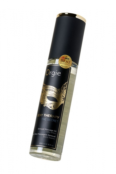 Минеральное массажное масло Orgie Sexy Therapy The Secret - 200 мл. - ORGIE - купить с доставкой в Великом Новгороде