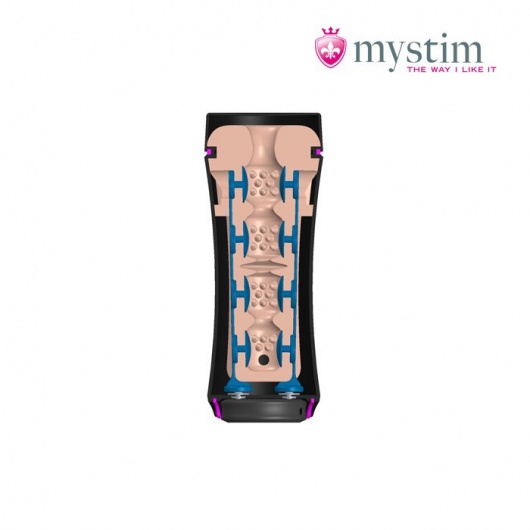 Мастурбатор-анус Opus E Donut с возможностью подключения электростимуляции - MyStim - купить с доставкой в Великом Новгороде
