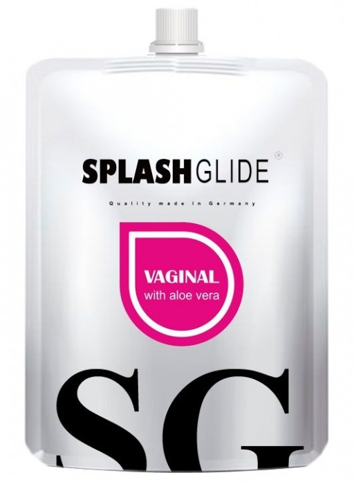 Ухаживающий лубрикант на водной основе Splashglide Vaginal With Aloe Vera - 100 мл. - Splashglide - купить с доставкой в Великом Новгороде