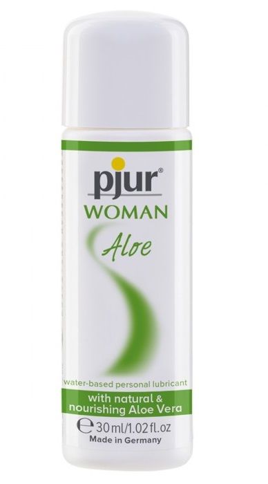 Лубрикант на водной основе pjur WOMAN Aloe - 30 мл. - Pjur - купить с доставкой в Великом Новгороде