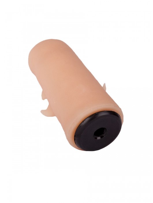 Черный пояс-трусики с двумя насадками  Экзотик-Sara  - 16,5 и 11 см. - LOVETOY (А-Полимер) - купить с доставкой в Великом Новгороде