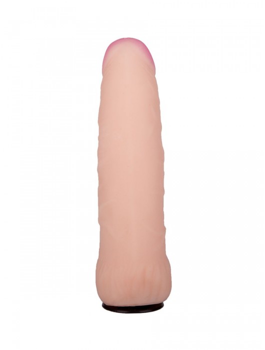 Черный пояс-трусики с двумя насадками  Экзотик-Sara  - 16,5 и 11 см. - LOVETOY (А-Полимер) - купить с доставкой в Великом Новгороде