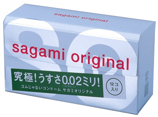 Ультратонкие презервативы Sagami Original - 12 шт. - Sagami - купить с доставкой в Великом Новгороде