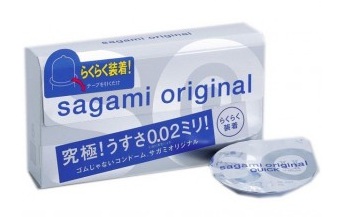 Ультратонкие презервативы Sagami Original QUICK - 6 шт. - Sagami - купить с доставкой в Великом Новгороде