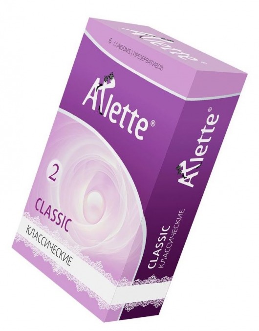 Классические презервативы Arlette Classic - 6 шт. - Arlette - купить с доставкой в Великом Новгороде