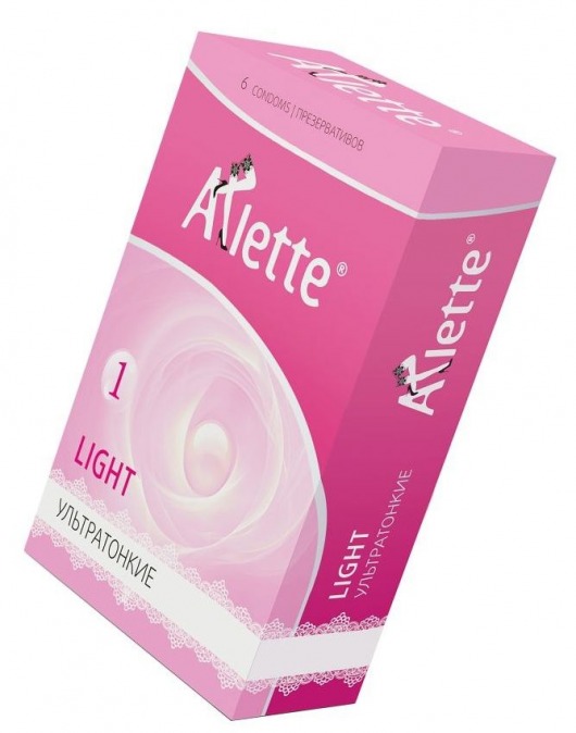 Ультратонкие презервативы Arlette Light - 6 шт. - Arlette - купить с доставкой в Великом Новгороде