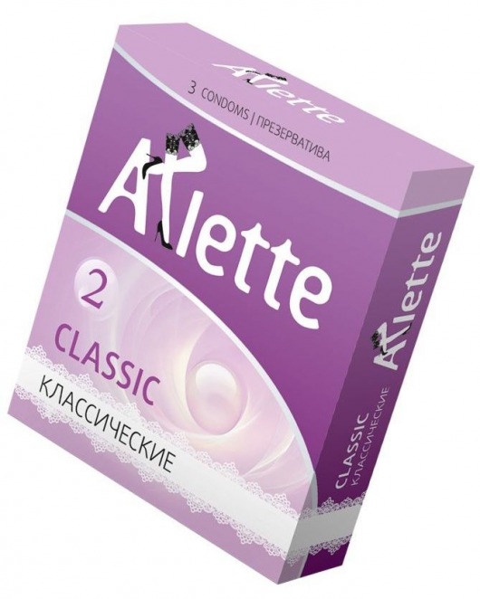 Классические презервативы Arlette Classic - 3 шт. - Arlette - купить с доставкой в Великом Новгороде