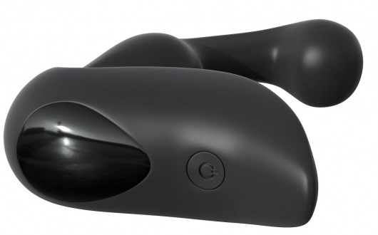 Черный вибромассажер простаты с пультом ДУ Control P-Spot Pro - Pipedream - в Великом Новгороде купить с доставкой