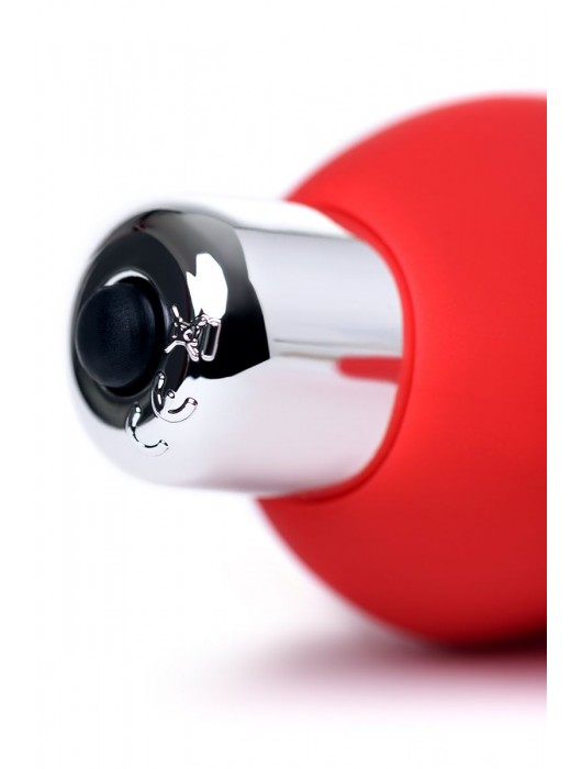 Красный силиконовый вибростимулятор простаты Proman - 12,5 см. - ToyFa - в Великом Новгороде купить с доставкой