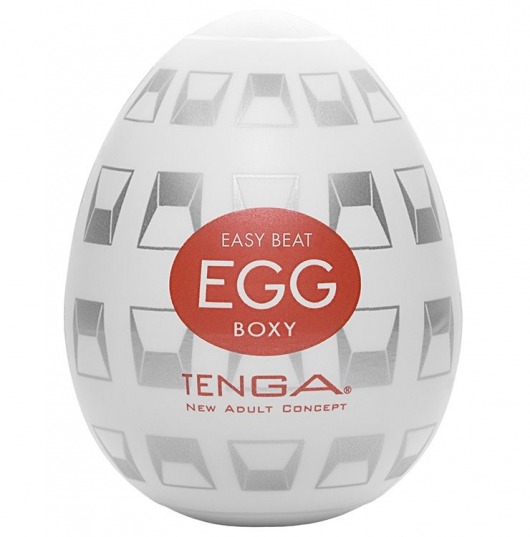 Мастурбатор-яйцо EGG Boxy - Tenga - в Великом Новгороде купить с доставкой