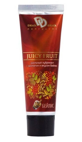 Интимный съедобный лубрикант JUICY FRUIT с ароматом  Бейлис  - 30 мл. - БиоМед - купить с доставкой в Великом Новгороде