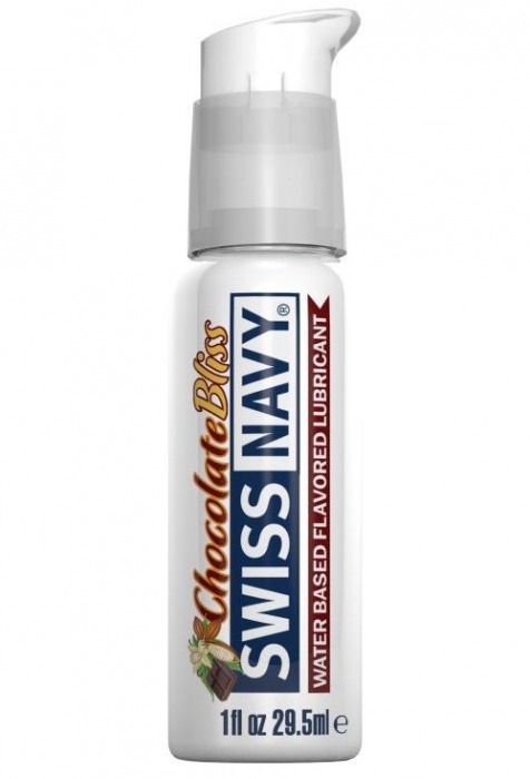 Лубрикант с ароматом шоколада Swiss Navy Chocolate Bliss Lube - 29,5 мл. - Swiss navy - купить с доставкой в Великом Новгороде