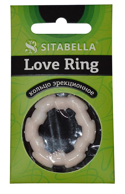 Фигурное эрекционное кольцо из киберкожи - Sitabella - в Великом Новгороде купить с доставкой