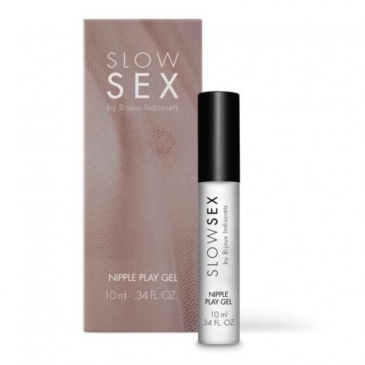 Возбуждающий гель для сосков Slow Sex Nipple Play Gel - 10 мл. - Bijoux Indiscrets - купить с доставкой в Великом Новгороде