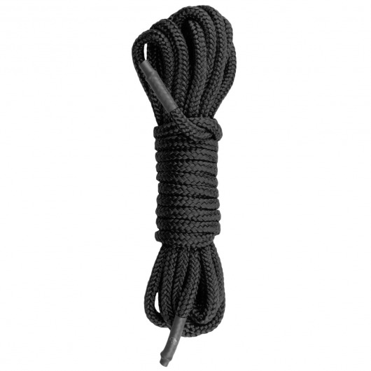 Черная веревка для бондажа Easytoys Bondage Rope - 5 м. - Easy toys - купить с доставкой в Великом Новгороде