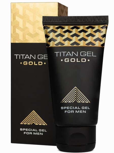 Гель для увеличения члена Titan Gel Gold Tantra - 50 мл. - Titan - купить с доставкой в Великом Новгороде