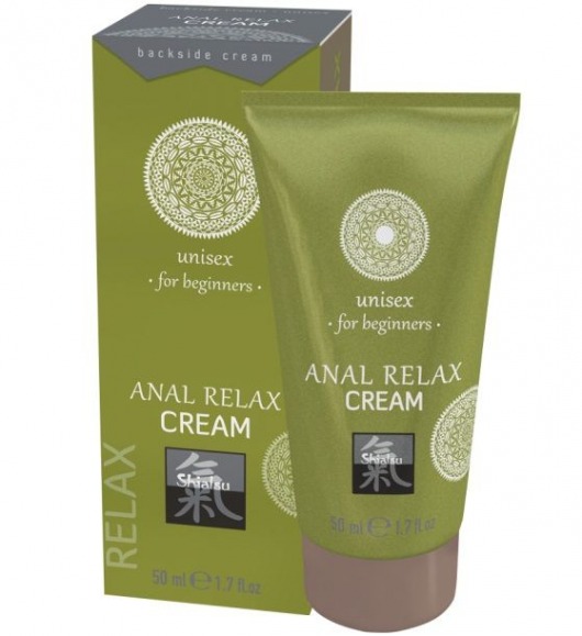 Анальный крем Anal Relax Cream - 50 мл. - Shiatsu - купить с доставкой в Великом Новгороде