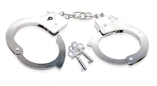 Металлические наручники Beginner s Metal Cuffs - Pipedream - купить с доставкой в Великом Новгороде
