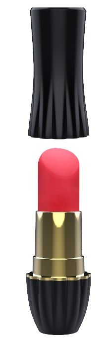 Клиторальный стимулятор-помада LIPSTICK - 9,3 см. - Dream Toys - купить с доставкой в Великом Новгороде