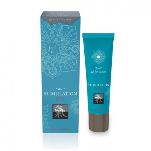 Возбуждающий интимный гель STIMULATION GEL Mint - 30 мл. - Shiatsu - купить с доставкой в Великом Новгороде