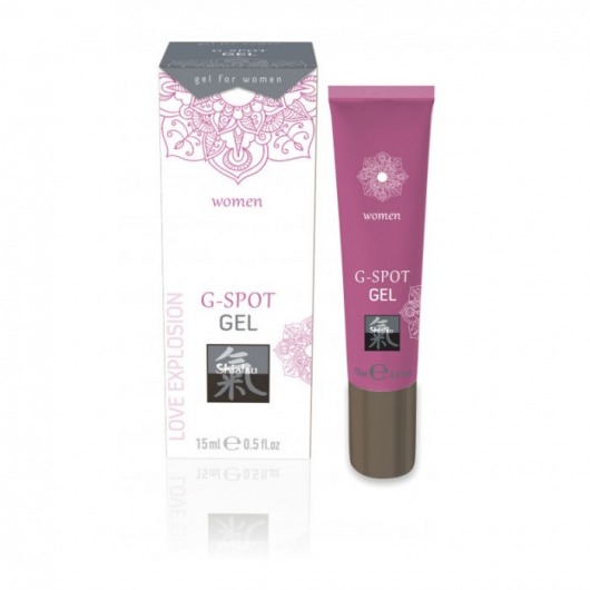 Возбуждающий интимный гель G-SPOT GEL - 15 мл. - Shiatsu - купить с доставкой в Великом Новгороде