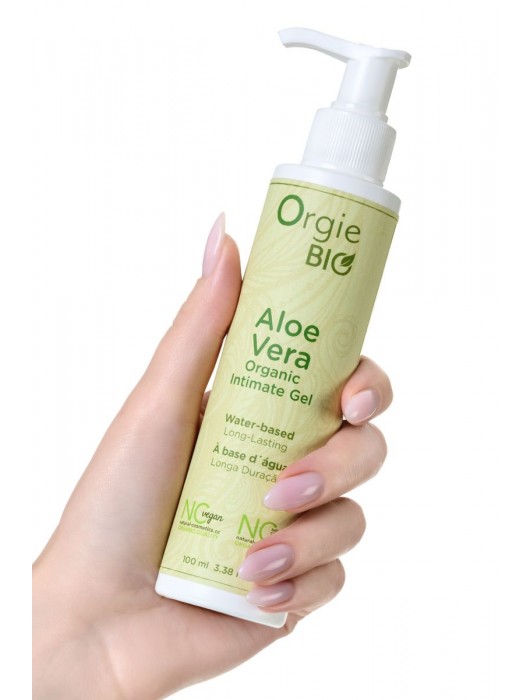 Органический интимный гель ORGIE Bio Aloe Vera с экстрактом алоэ вера - 100 мл. - ORGIE - купить с доставкой в Великом Новгороде