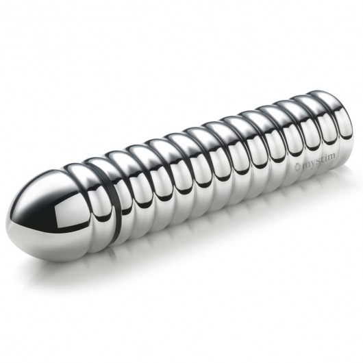 Рельефный фаллос для интенсивного электросекса Groovey George - 20 см. - MyStim - купить с доставкой в Великом Новгороде