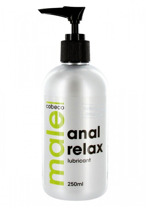 Анальный лубрикант MALE Cobeco Anal Relax Lubricant - 250 мл. - Cobeco - купить с доставкой в Великом Новгороде