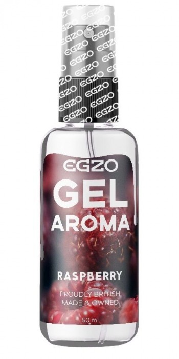 Интимный лубрикант EGZO AROMA с ароматом малины - 50 мл. - EGZO - купить с доставкой в Великом Новгороде