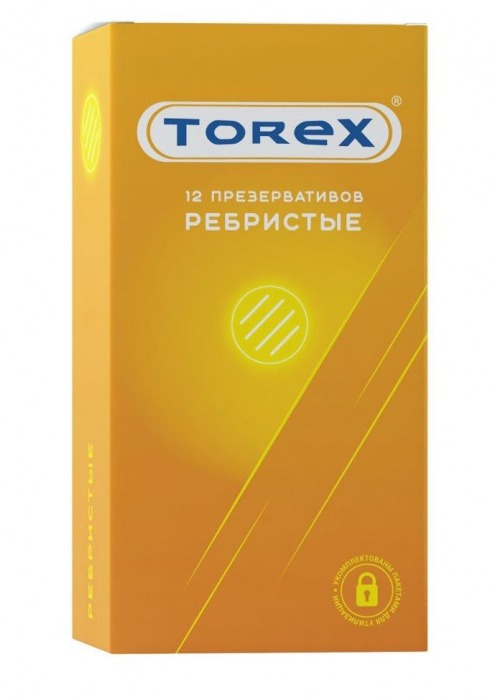 Текстурированные презервативы Torex  Ребристые  - 12 шт. - Torex - купить с доставкой в Великом Новгороде