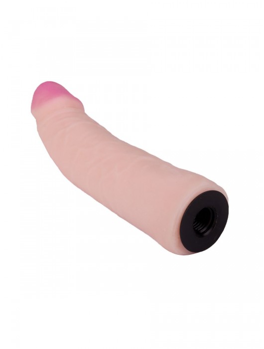 Пояс-трусики с 2 насадками Exotic-Alice - 18 см. - LOVETOY (А-Полимер) - купить с доставкой в Великом Новгороде