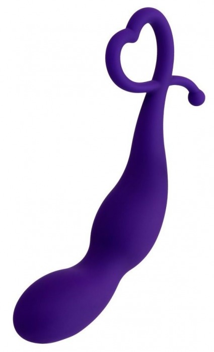 Фиолетовый анальный стимулятор Wlap - 16 см. - ToyFa в Великом Новгороде Фиолетовый анальный стимулятор Wlap - 16 см. - ToyFa